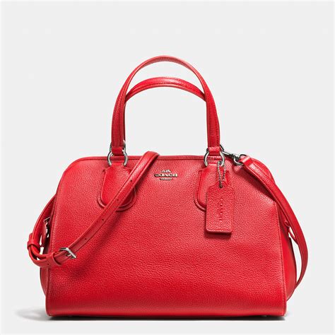 Women's Red Satchels 